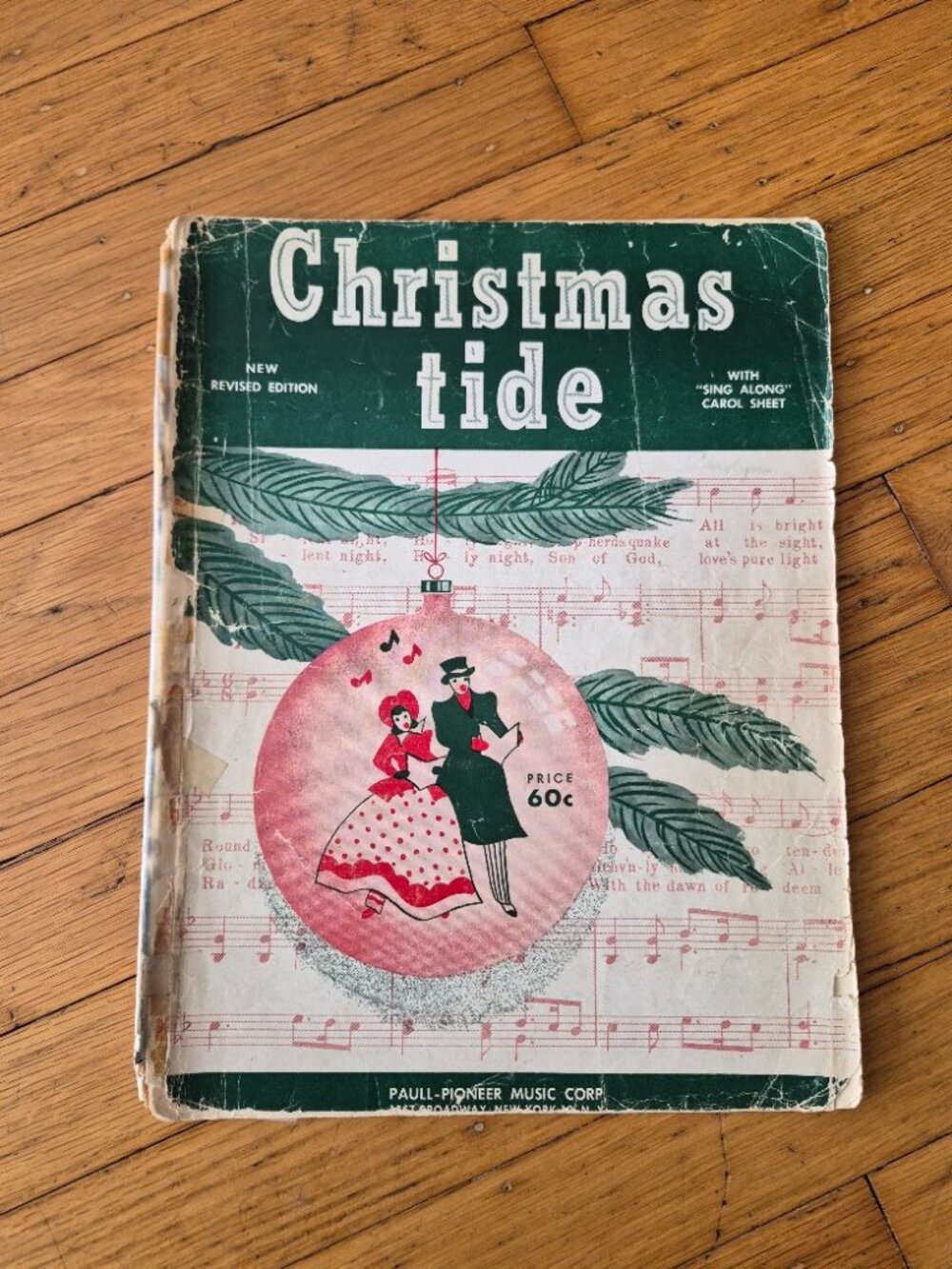 Vintage Christmas Tide Song Book